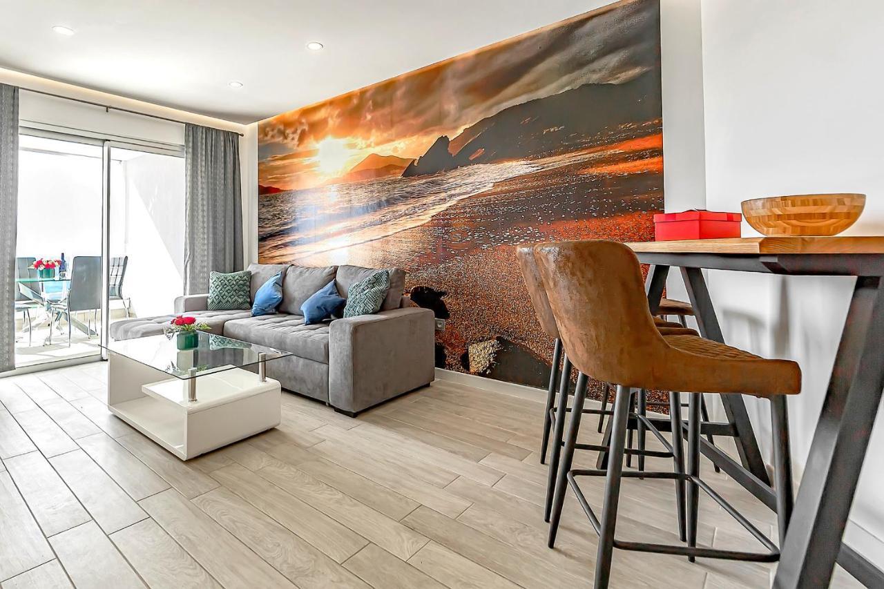 Ocean Garden Apartment With Seaview. Costa Adeje  Exteriör bild